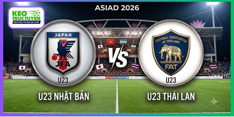 Nhận Định U23 Nhật Bản Vs U23 Thái Lan, 17H30 23/9, Asiad